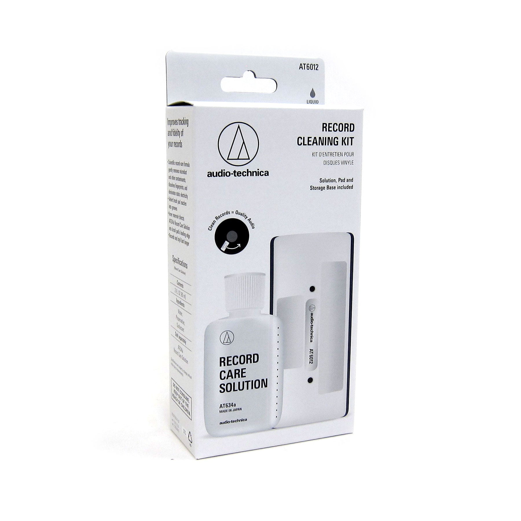 Audio-Technica: Vinyl Record Cleaning Kit (AT6012)