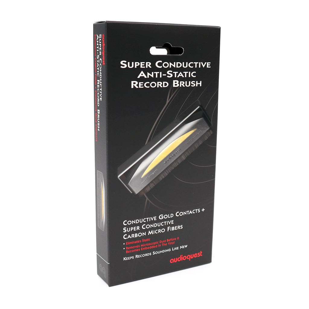 Audioquest: Anti-Static Record Brush - Gold