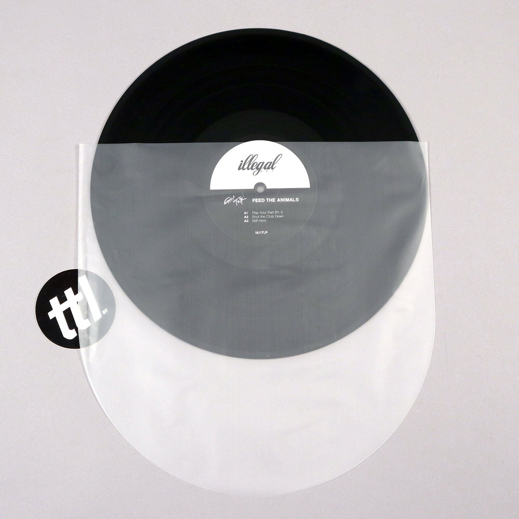 Turntable Lab: Anti-Static Round Bottom LP Record Sleeves